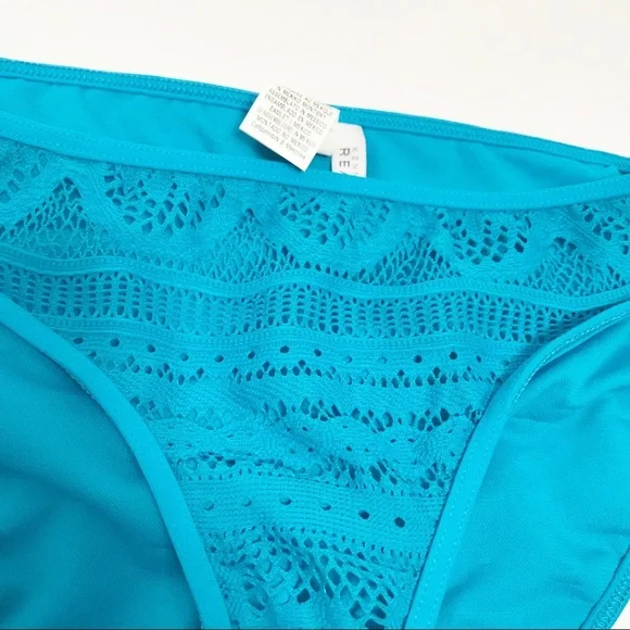 Kenneth Cole • Crochet Hipster Bikini Bottoms Sz S - Picture 3 of 6